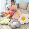 35cm Stuffed Five Petal Flower Cushion Girly Room Decor Sunflower Pillow Bay Window Pink Flower Sit Bedroom Seat Pillow