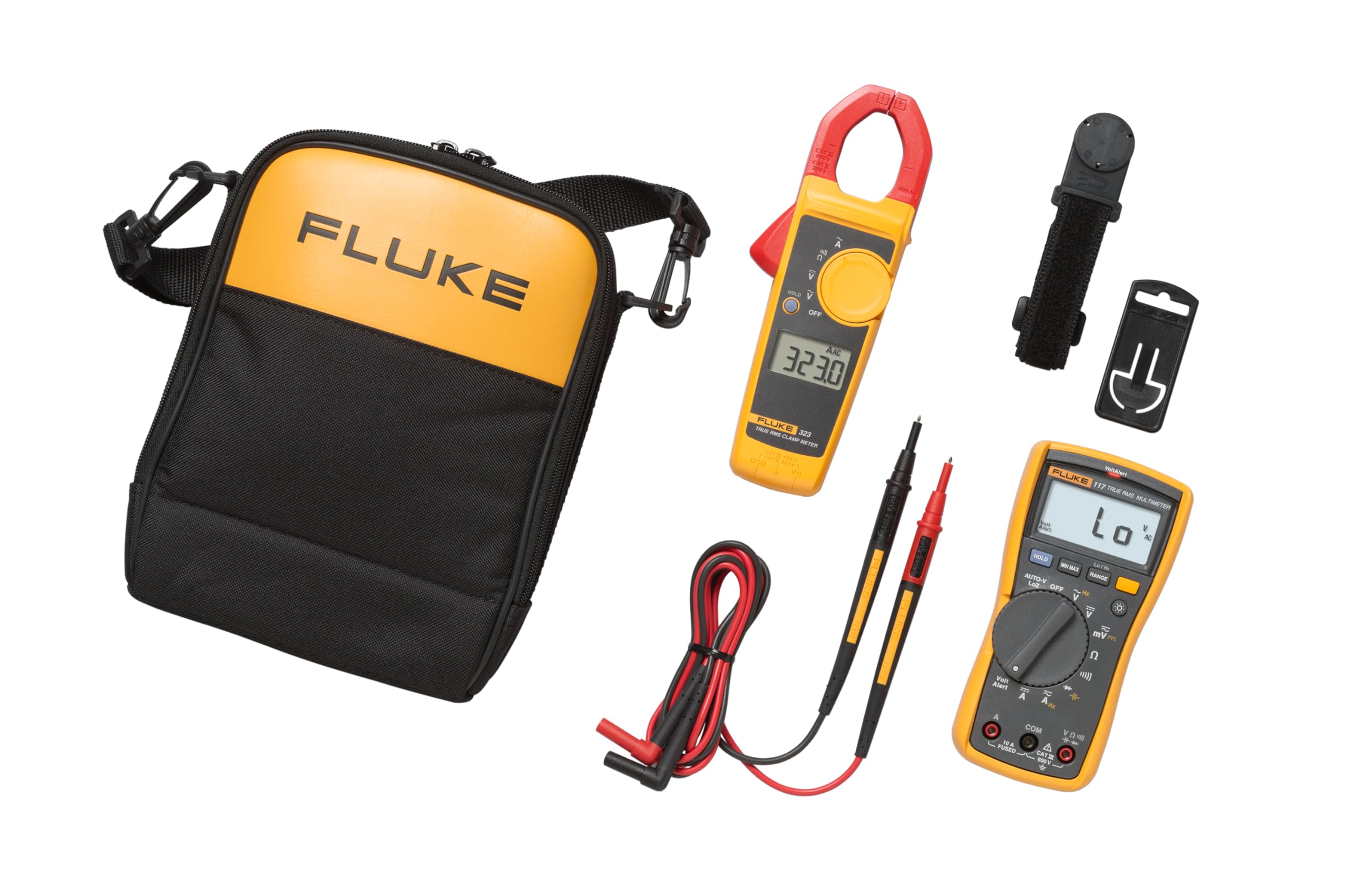 

FLUKE Electrician s Multimeter & Clamp Component Kit (Official Japanese Product) 117/323