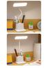 Student LED Desk Lamp with Eye Protection - Clip-on, Touch Charging, Bedside Light for Reading