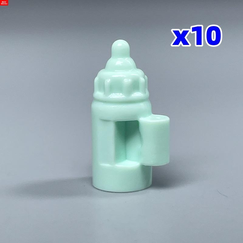 MOC Bausteine Baby Kinderwagen Kinderwagen Flaschenhalter Bildungsbausteine Kinder Mädchen Spielzeug Geschenk