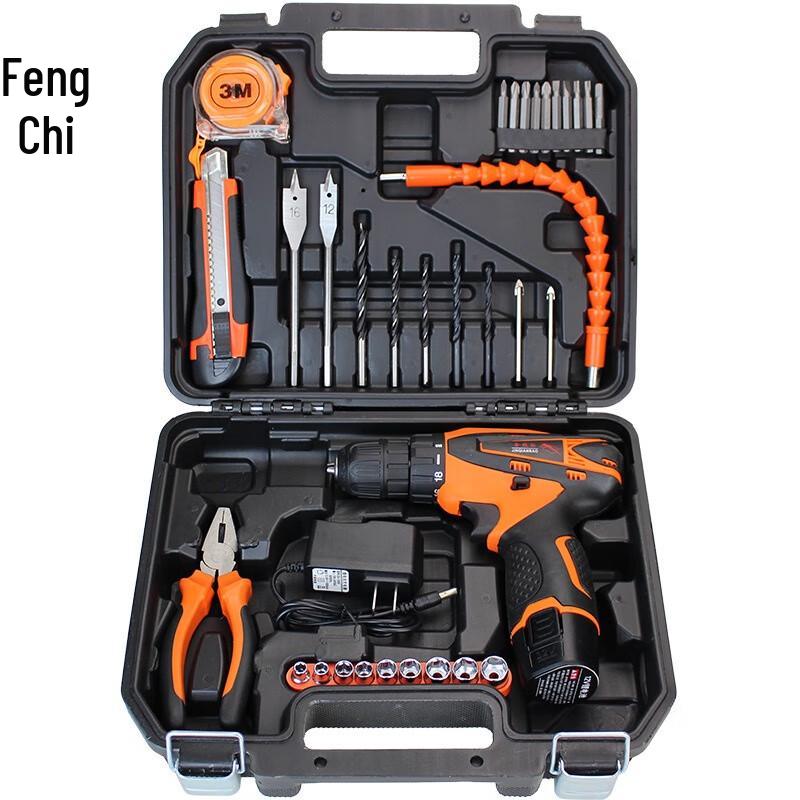 Fengchi Cordless Drill and Hardware Tool Set