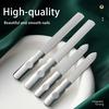 Double Sided Nail Files Stainless Steel Manicure Pedicure Grooming for Professional Finger Toe Nail Care Tools