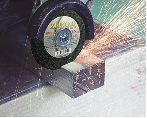 Japan Resibon Hida Takumi Zero Hachi Cutting Wheels for Disc Grinder, 105 x 0.8 x 15 mm, Pack of 10