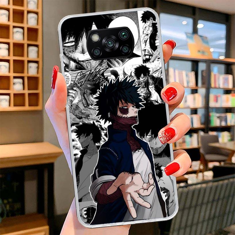 My Hero Dabi Bnha Cover Phone Case For Xiaomi Poco F7 Ultra X7 X6 X5 Pro M7 Redmi 15C 15 13C 13 12C 12 10C 10 9A 9C 9T 9 Shell P