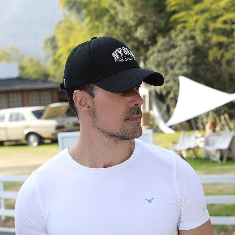 Sunshade sunscreen fashionable versatile men's and women's soft top baseball caps