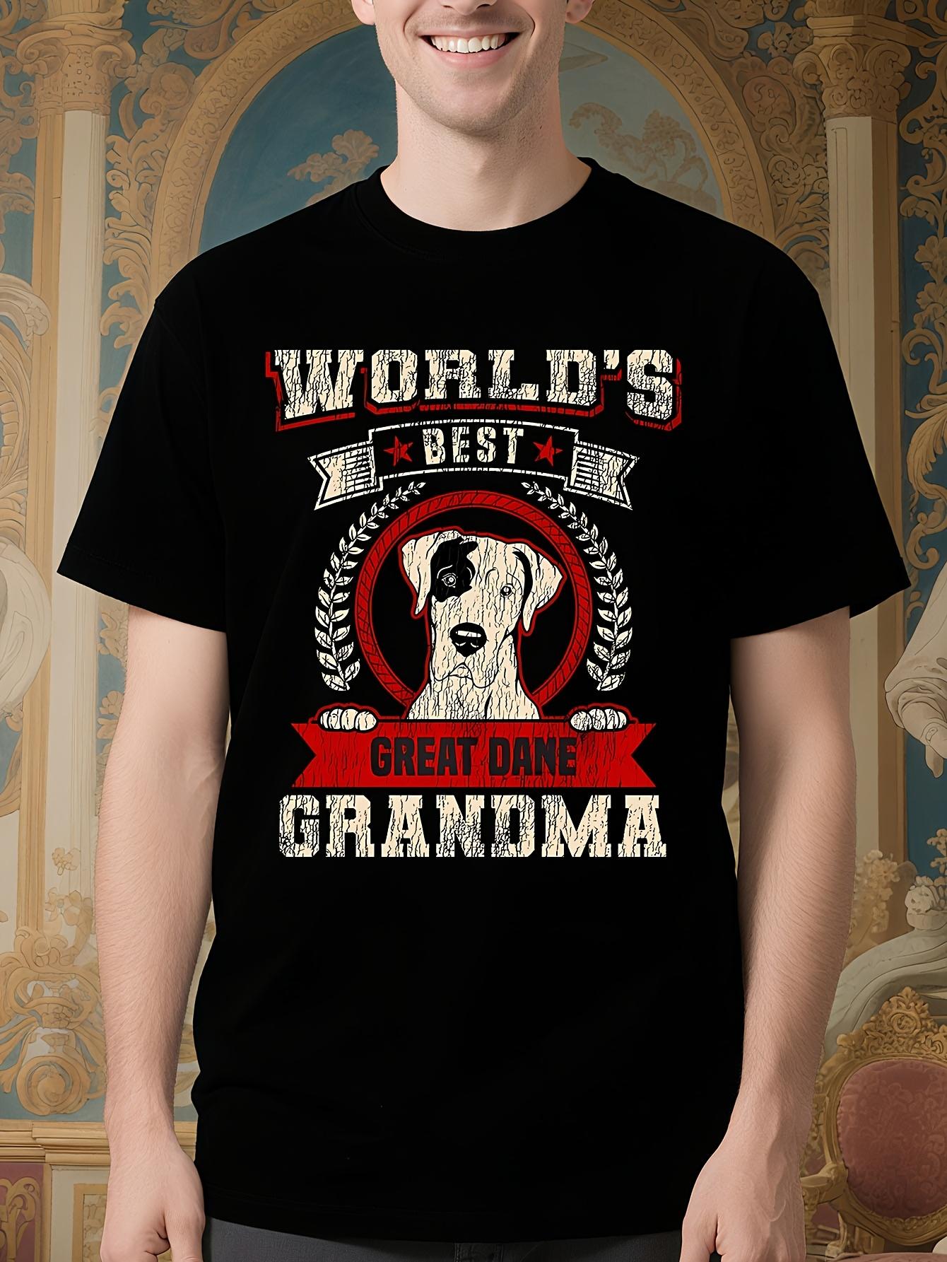 Great Dane Lover Graphic Tshirt - World S Best Great Dane... L