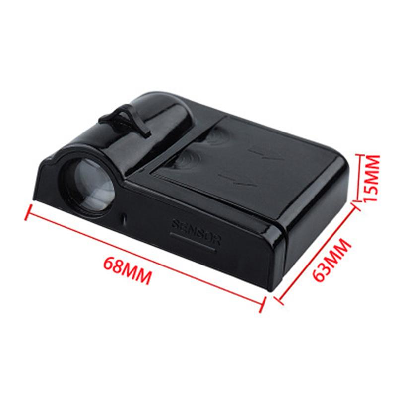 2Pcs Wireless LED Car Door Ghost Shadow Welcome Lights Projector Courtesy Lamp Accessories For Universal Vehicle Models