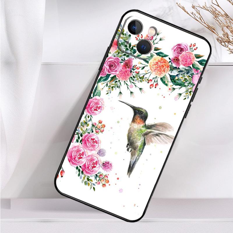 Hummingbird Shockproof Case For iPhone 17 16 Pro Max 11 14 15 Plus 12 13 Mini 16e 17 Air Phone Cover
