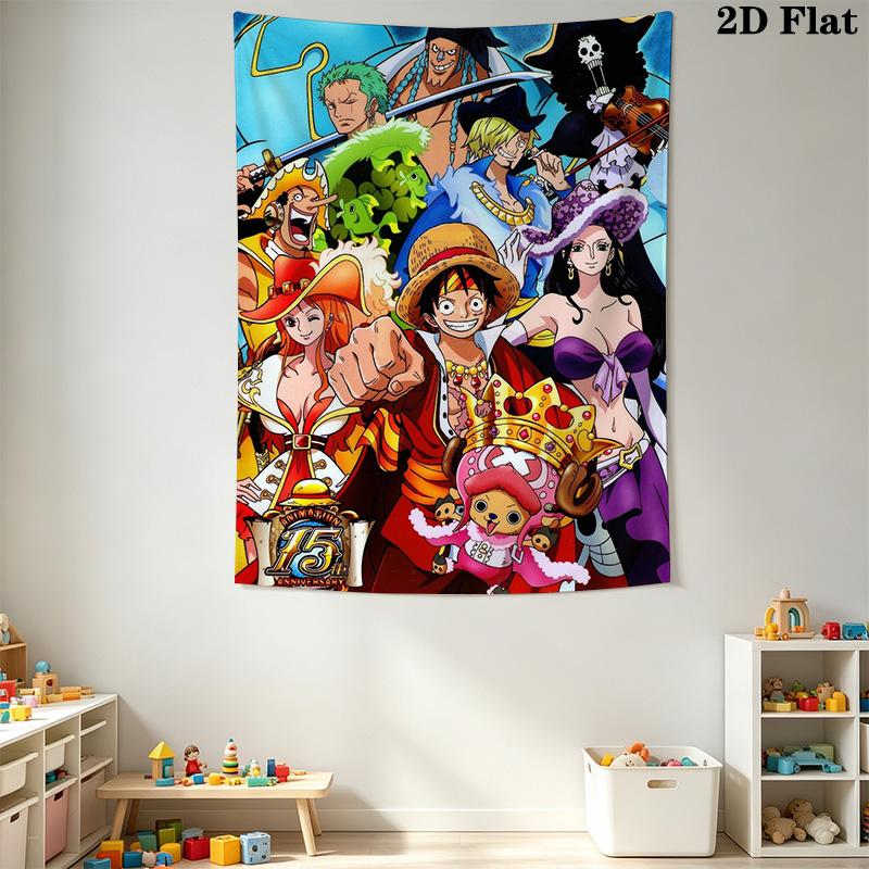 One Piece Tapestry Wall Tapestry Background Cloth Fashion Print Work Of Art Wall Decoration Soft