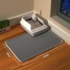 Cat Litter Mat With Gift Double Layer Waterproof Pet Litter Box Mat Non-Slip Sand Cat Pad Washable Bed Mat Clean Pad Products