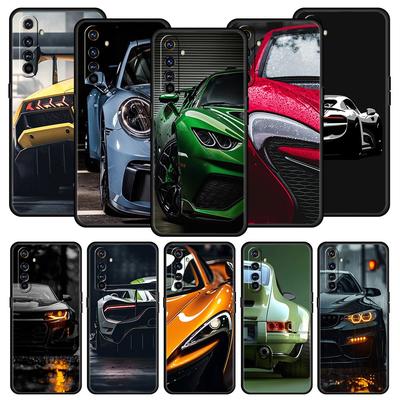 Super Sportauto Handyhülle Für Realme 12 11 10 9 8 5G 7 6 GT5 GT3 GT2 Pro Plus C21 C11 C25 C35 GT Neo 2 3 3T 5 Weiche Hülle