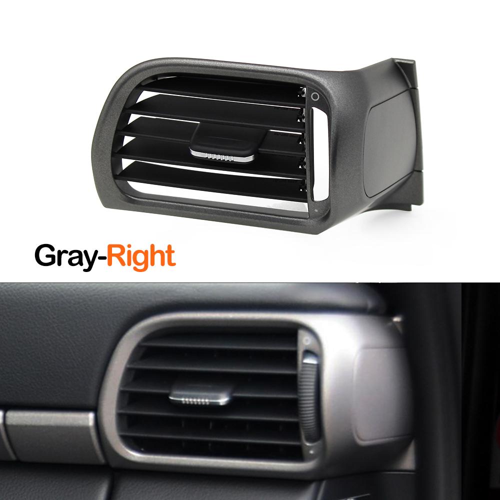 Car Left Right Center Air Conditioning AC Vent Grille Oulet Panel Cover Trim For Porsche 911 Carrera Targa GT2 GT3 997 2004-2012