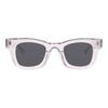 New Arrivals Polarized Acetate Sun Glasses Transparent Custom Logo Square Eyewear Thick Shades Sunglasses for Men Women UV400
