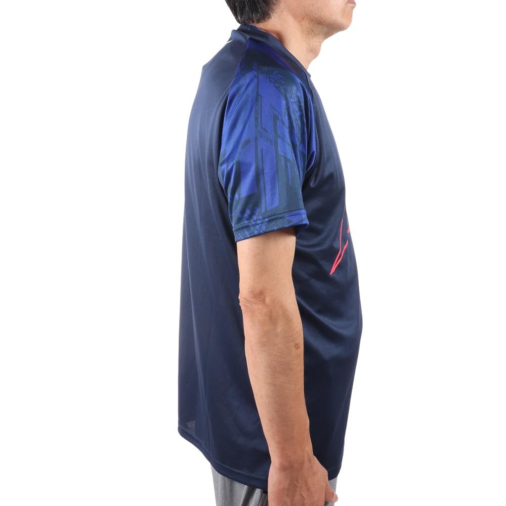 Mizuno Volleyball Practice Short All Japan Championship Diversity Dress Size XL T-Shirt, Sleeve, Model, Design, V2MA0505, Navy,