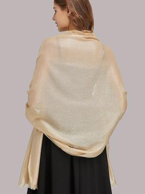 Golden Glitter Hijabs For Woman Wedding Party Stoles Ramadan Muslim Scarf Women Islam Turban Bandana Elegant Ladies Party Shawls