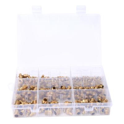160 pièces Graisseur en laiton Graisseur Zerk Raccord M6 M8 M10 45 90 180 degrés