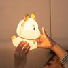 Silicone Night Light Innovative Cute Animal Shape Colorful Lighting Tap Control Dimmable Nursery Night Lights for