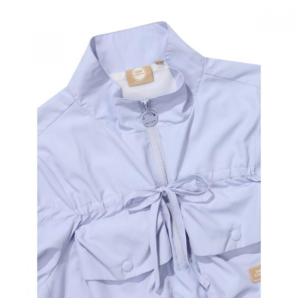 BBC EARTH Women Anorak  Cropped Short Sleeve Utility  Lilac 