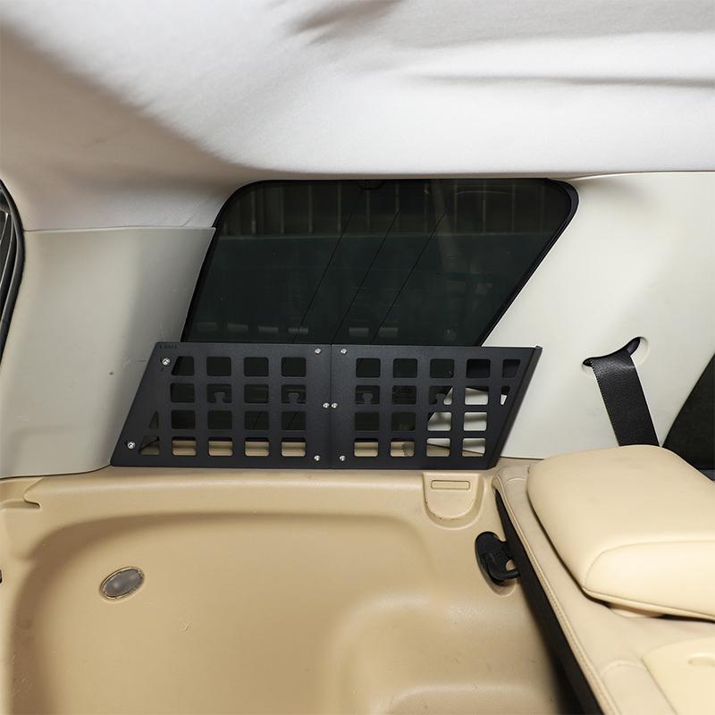 Car Trunk Side Window Storage Fence Storage Shelf Organizer Rack Hanging Bracket For Land Rover Freelander 2 2007-2015
