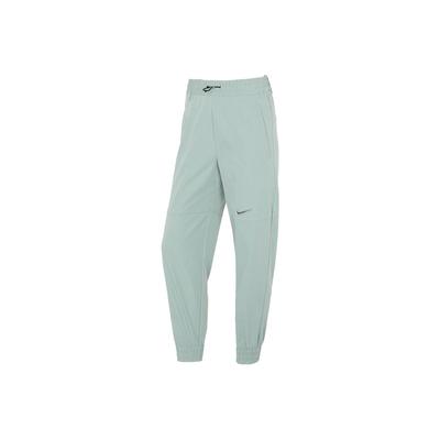 Odzież sportowa Logo Swoosh 3D Tkany mankiet Spodnie sportowe Spodnie damskie Jasnozielony CZ8910-006
