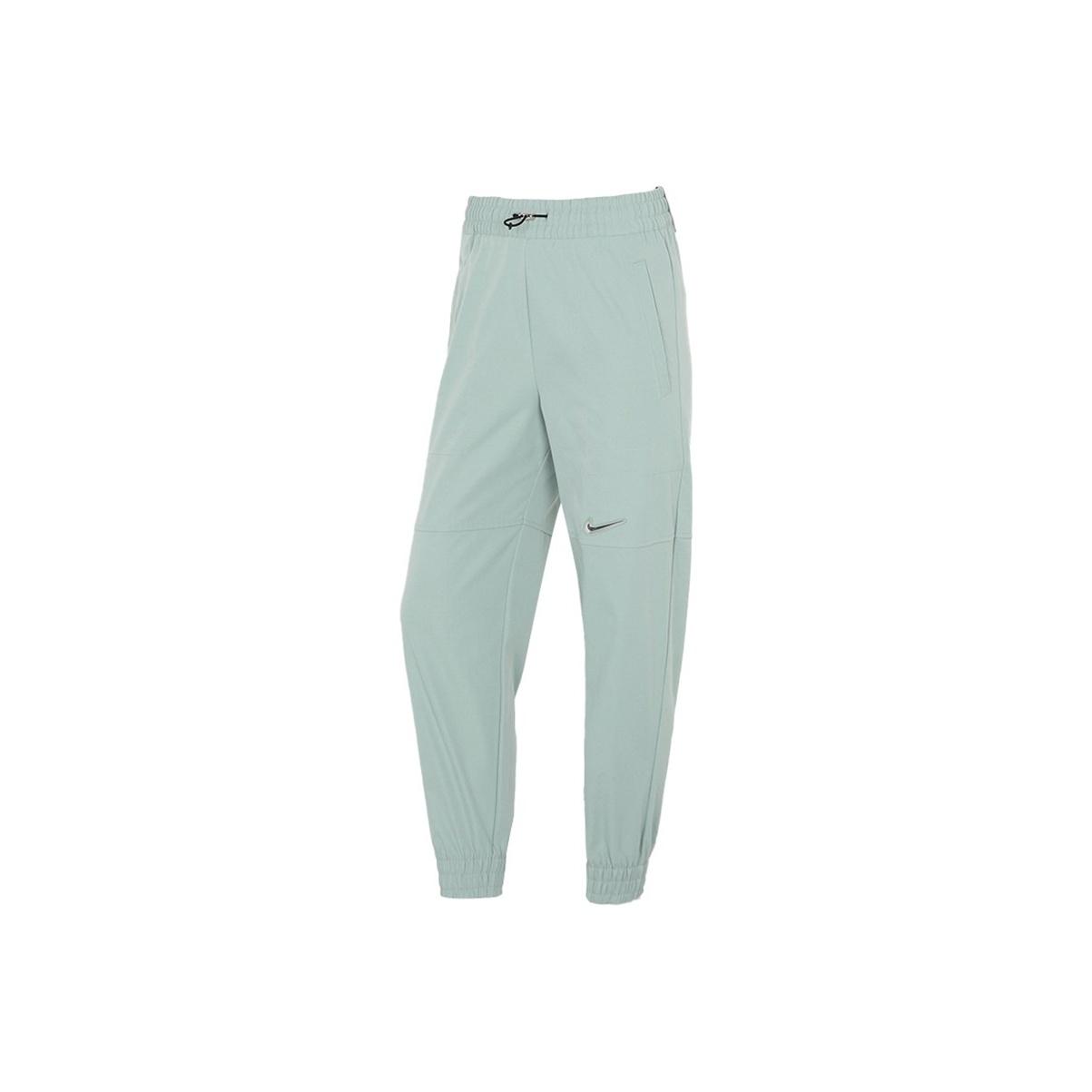 Спортивные брюки Nike Sportswear Swoosh 3D Logo Woven Cuff Женские брюки Светло-зеленый CZ8910-006 M