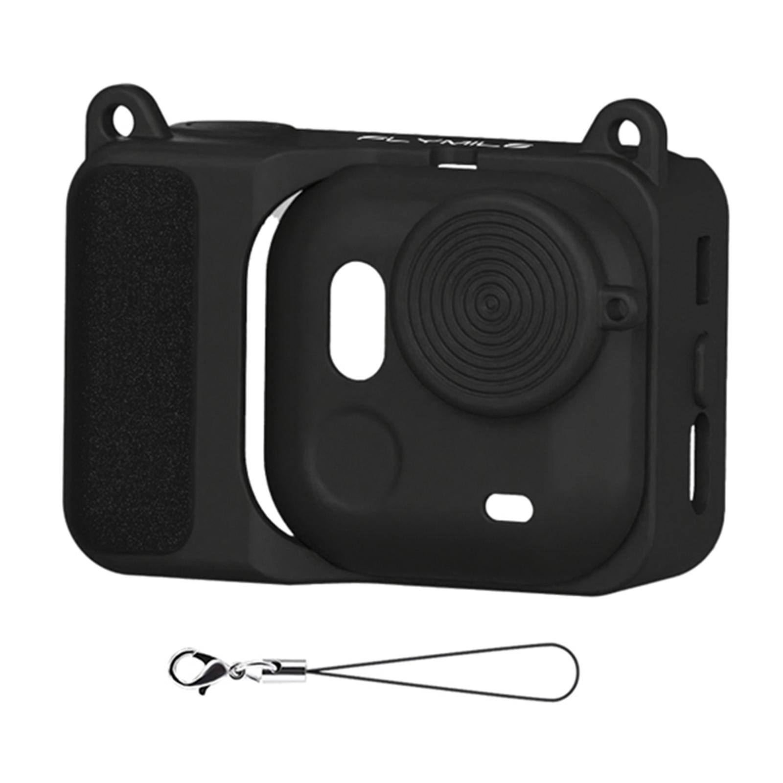 For Insta360 GO Ultra Silicone Case With Lens Cap Cover Anti-lossing Rope Protective Case for Insta360 GO Ultra Accessories