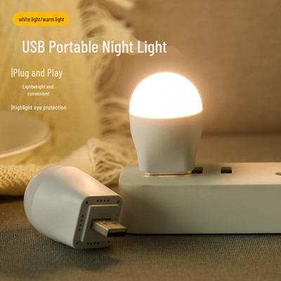 2004 LED Night Light: Eye Protection Plug-in Lamp for Bedside, Laptop, or Nursery