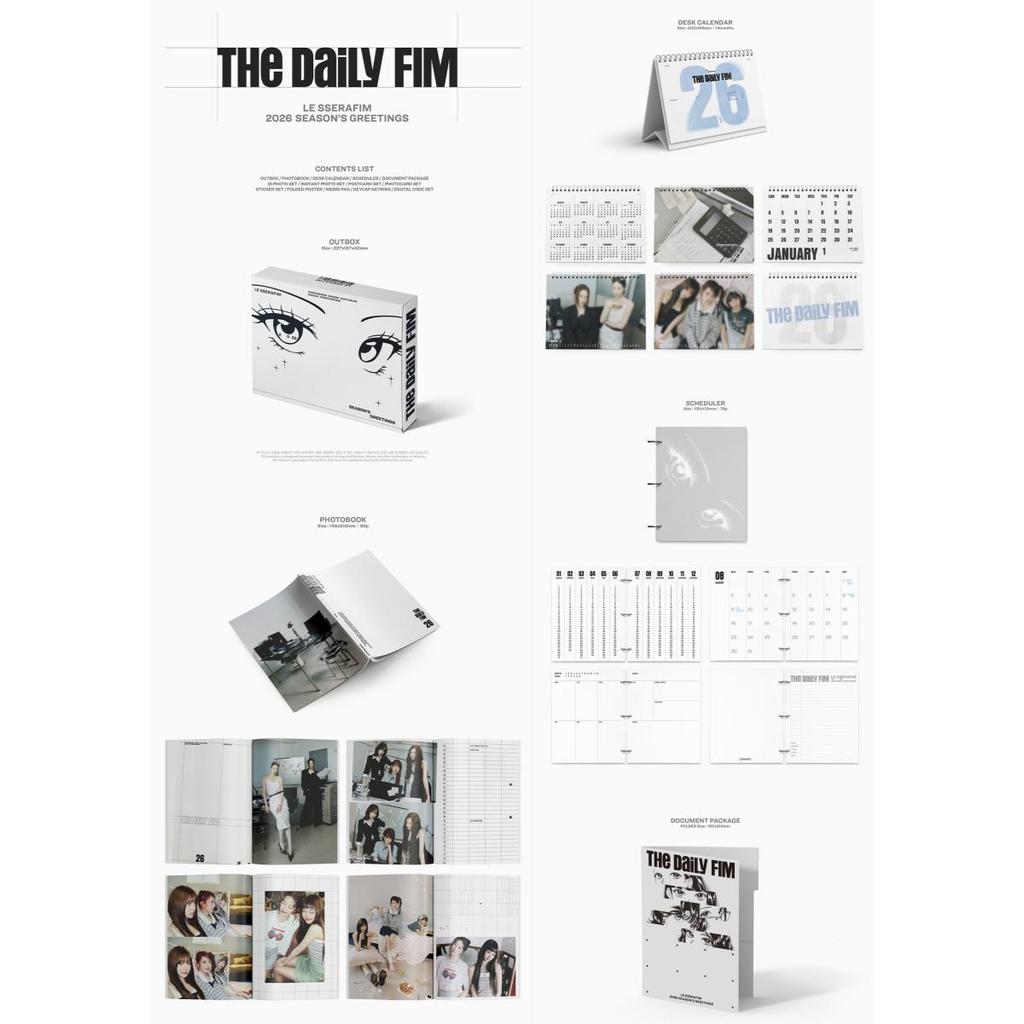 LE SSERAFIM 2026 SEASON’S GREETINGS