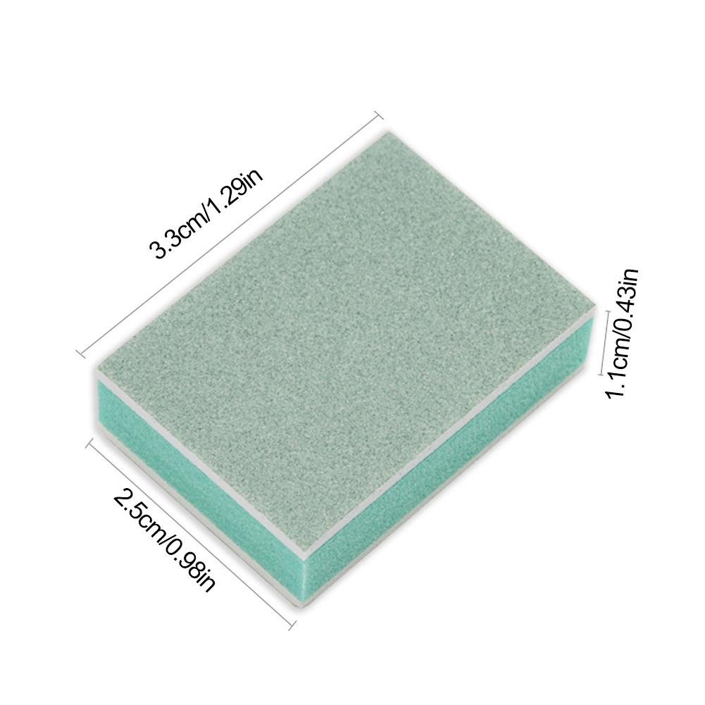 3pcs Mini Nail Buffer Block Grit Nail Art Sanding Polish Uv Gel Shining Buffer Files Polishing Special Polishing Nail File