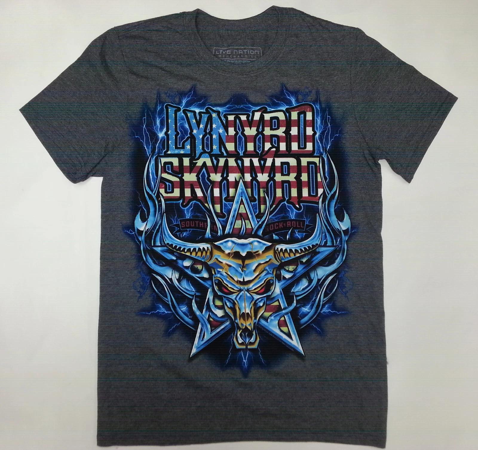 

Lynyrd Skynyrd STEER AND STAR SOUTHERN ROCK T-Shirt NEW Licensed & Official 2XL