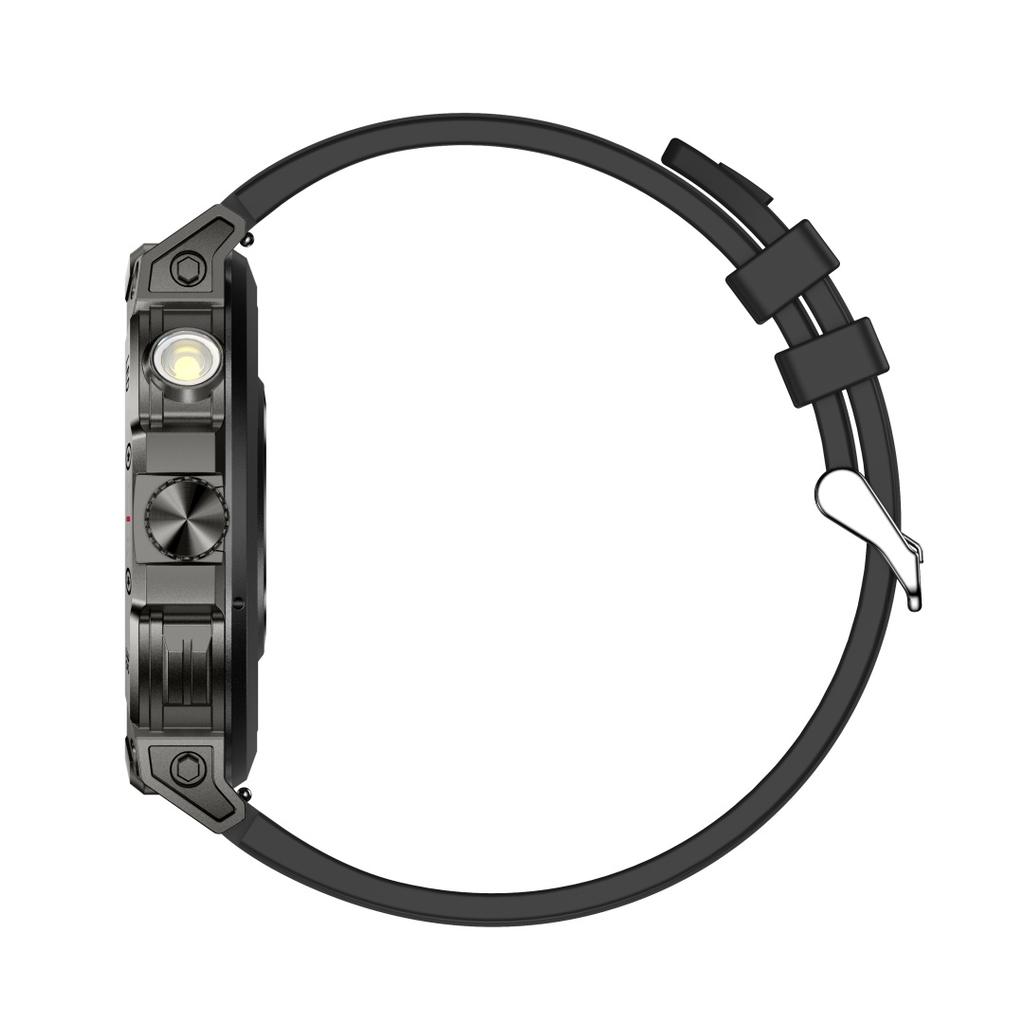 Rainbuvvy KC89 Bluetooth Smartwatch 1.8inch TFT Screen 360x360 BLE5.3 IP68 Waterproof Android Smart Bracelet Bluetooth Call Sports Watch