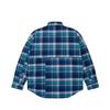 Palace Lumber Yak Patch Overshirt Blue Unisex Tops P29SHT026