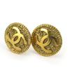 Used CHANEL Earring metal 15.2g gold Accessories