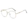 New Sven metal myopia glasses frame men can be equipped with optical myopia frame men's large frame anti-blue light flat mirror HC