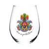 Tallulah Wellness Stemless Glass (Hamsa)