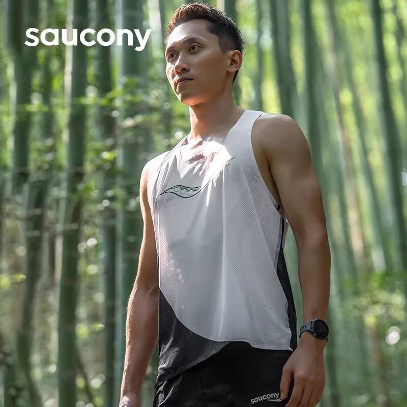 Saucony Chengdu Panda Special Edition Running Tank Top L