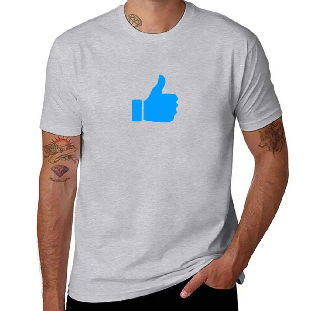 Thumbs up T-Shirt quick drying boys whites fruit of the loom mens t shirts
