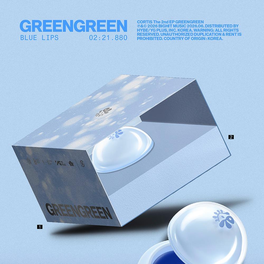 [Pre-order] CORTIS The 2nd EP [GREENGREEN] ('Blue Lips' Lip Balm Ver.) Version Select Official K-POP Album CD