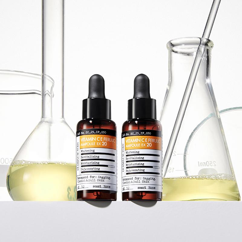 DERMA FACTORY Ampułka Witaminy C E Ferulowego EX 20 22ml