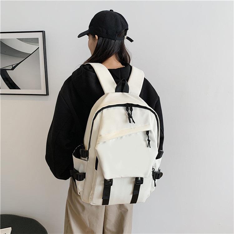 Schoolbag schoolbag junior high school boys new leisure travel backpack high school college girls large capacity computer backpack