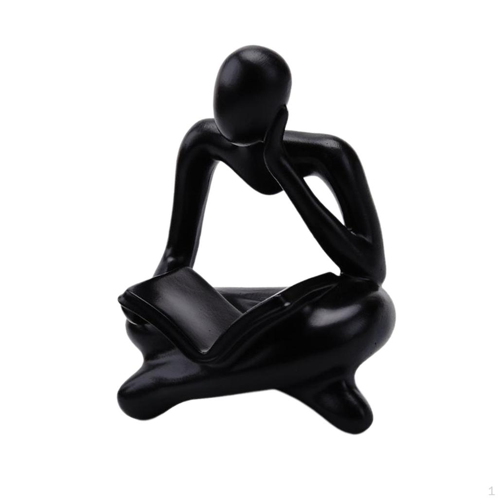 Statue, Home Decoration, Mini Nordic Ornament for Office Fireplace