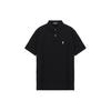Polo Solid Cotton Short Sleeve Polo Shirt Men Tops Black 710601296-001