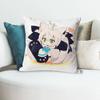 Cute SShirakami FFubuki Anime Celebrity Merchandise AllMatch Printed Pillow Case Sofa Car Office Room Decoration Protector