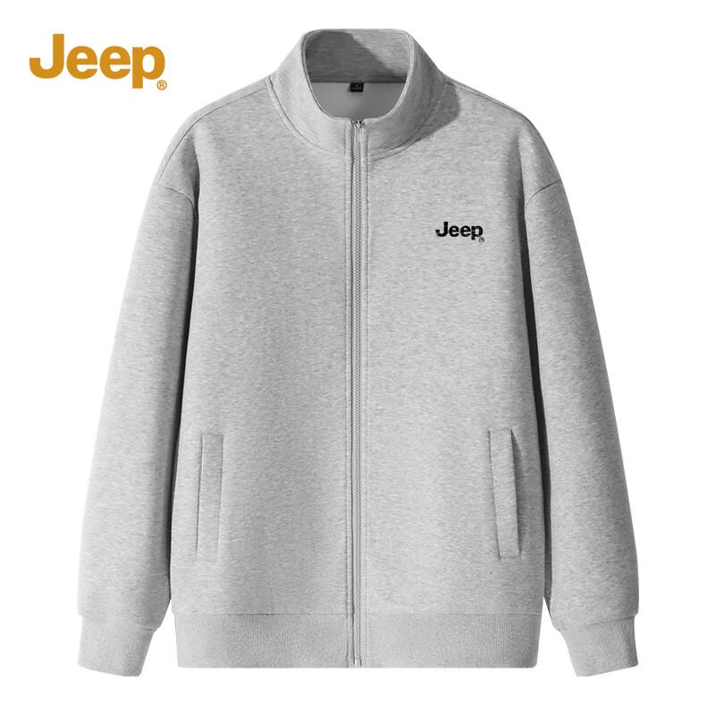 

JEEP Men s Retro American Style Stand-up Collar Jacket 4XL