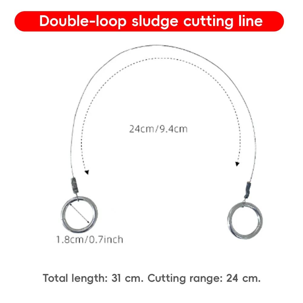 

DIY Ceramic Clay Sculpture 1Pc Precision U Shape Stainless Steel Pottery Cutting Tool Adjustable Wire Clay Cutter Craft Supplies