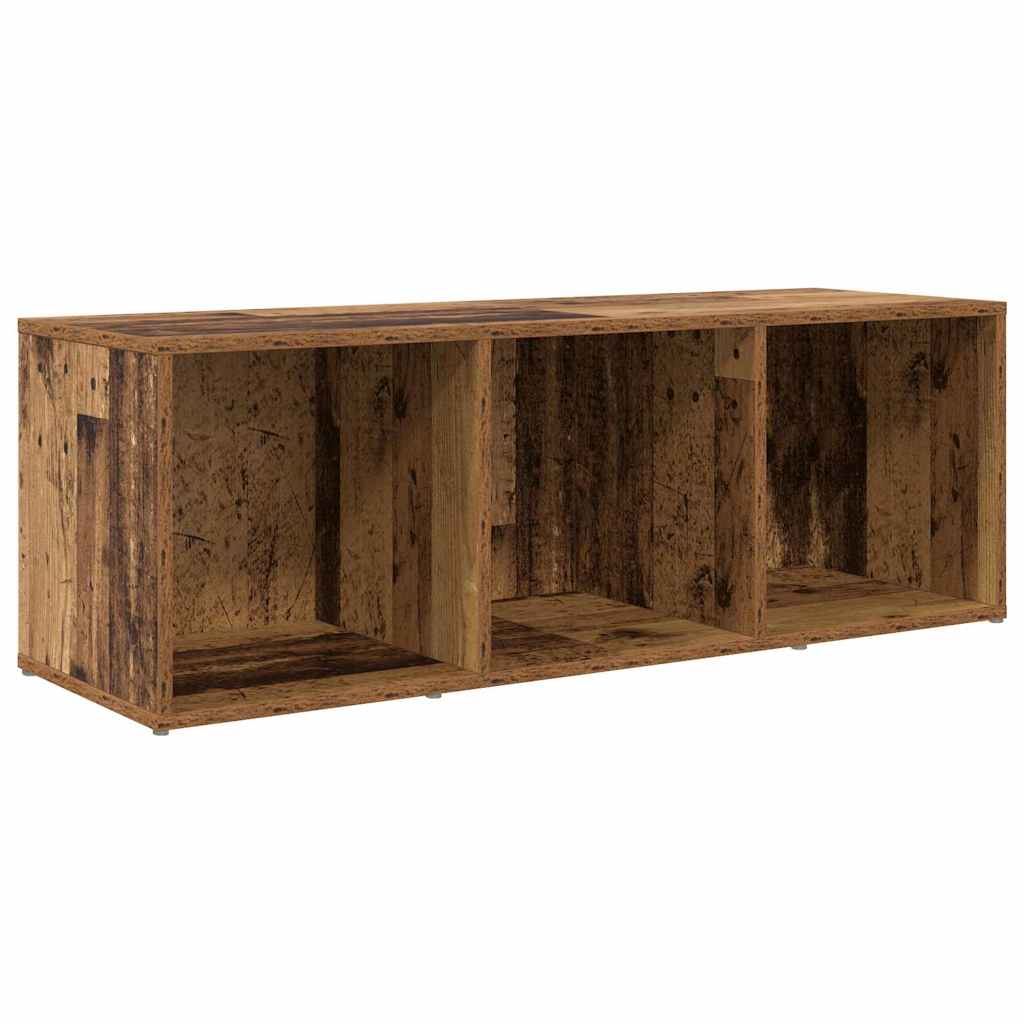 Wall Mounted TV Cabinet Set 3 Pcs Brown Particleboard