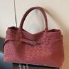Handbag: European and American Retro Tote Bag with Suede and Large Capacity for Commuting