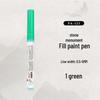 Large Capacity Waterproof Fade-Resistant Gravestone Touch-up Marker Pen for Tracing & Inscriptions