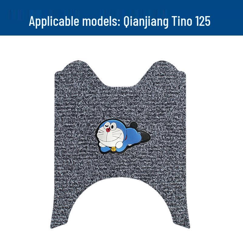 Waterproof & Durable Foot Mats for Qianjiang Tino 125 Motorcycle