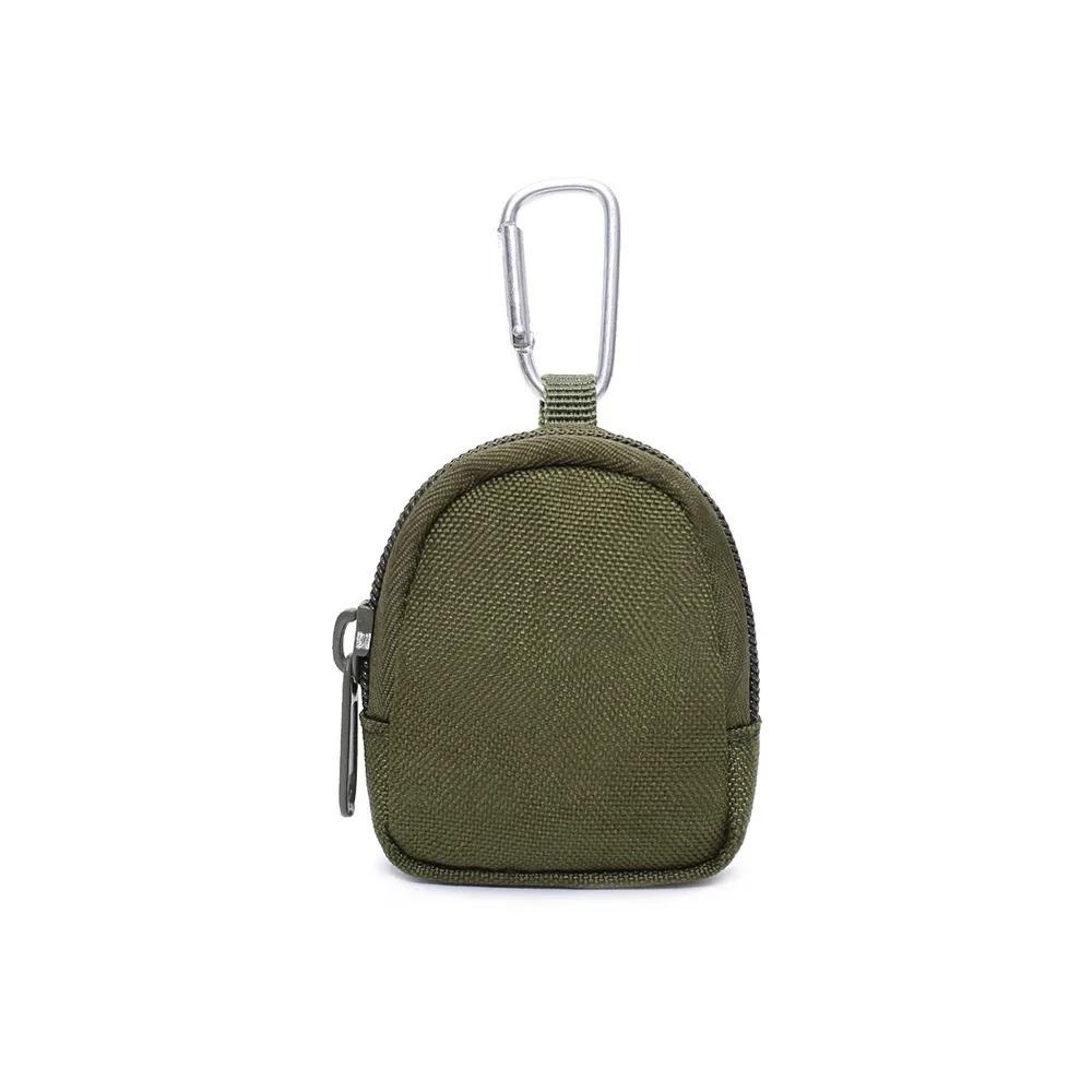 Tactical Edc Pouch Key Wallet Holder Men Coin Purses Pouch Bag Keychain Zipper Pocket Outdoor Key Bag